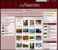 myVarietals Wine Country Social Networking - Jeff Weiss Marketing and Web Site Design