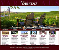 Varietals Wine Country - Jeff Weiss Marketing and Web Site Design